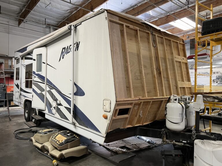 Trailer Body Repair Shop